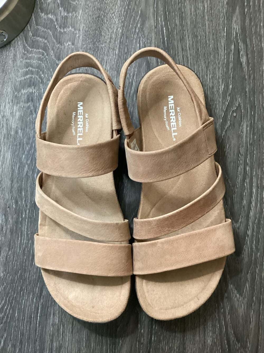 Merrell District Muri Backstrap Bark Brown Sandals